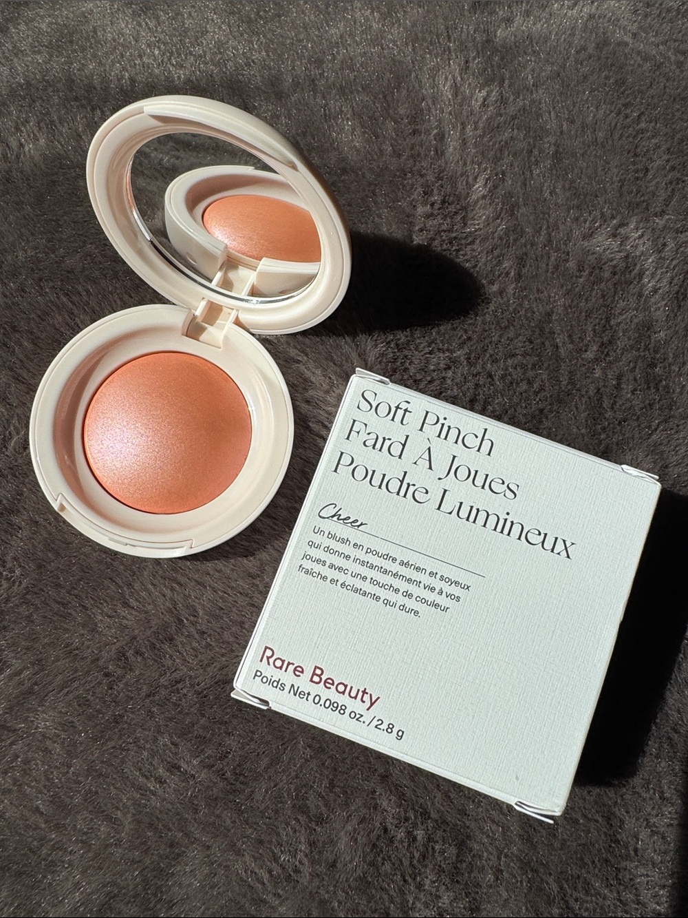 NIB Rare Beauty Soft Pinch Luminous Blush - Peachy Pink